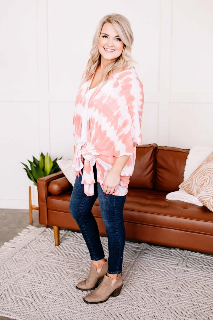 No Ship Drop Ship Skip A Beat Cardigan In Coral Ombre (GHG-S) Outerwear + Layers 1 No Ship Drop Ship Skip A Beat Cardigan In Coral Ombre (GHG-S) Outerwear + Layers