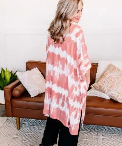 No Ship Drop Ship Skip A Beat Cardigan In Coral Ombre (GHG-S) Outerwear + Layers 14 No Ship Drop Ship Skip A Beat Cardigan In Coral Ombre (GHG-S) Outerwear + Layers