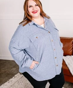 No Ship Drop Ship Stocking Full Of Coal Fleece Shirket In Sky Blue (GHG-S) Tops