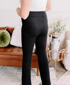 No Ship Drop Ship Straight To The Point Ribbed Dressy Yoga Pants (GHG-S) GHG- Shop Singles