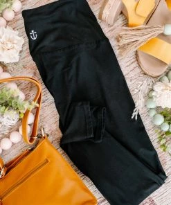 No Ship Drop Ship The Last Leggings You'll Ever Need In Rich Black (GHG - S-3XL)