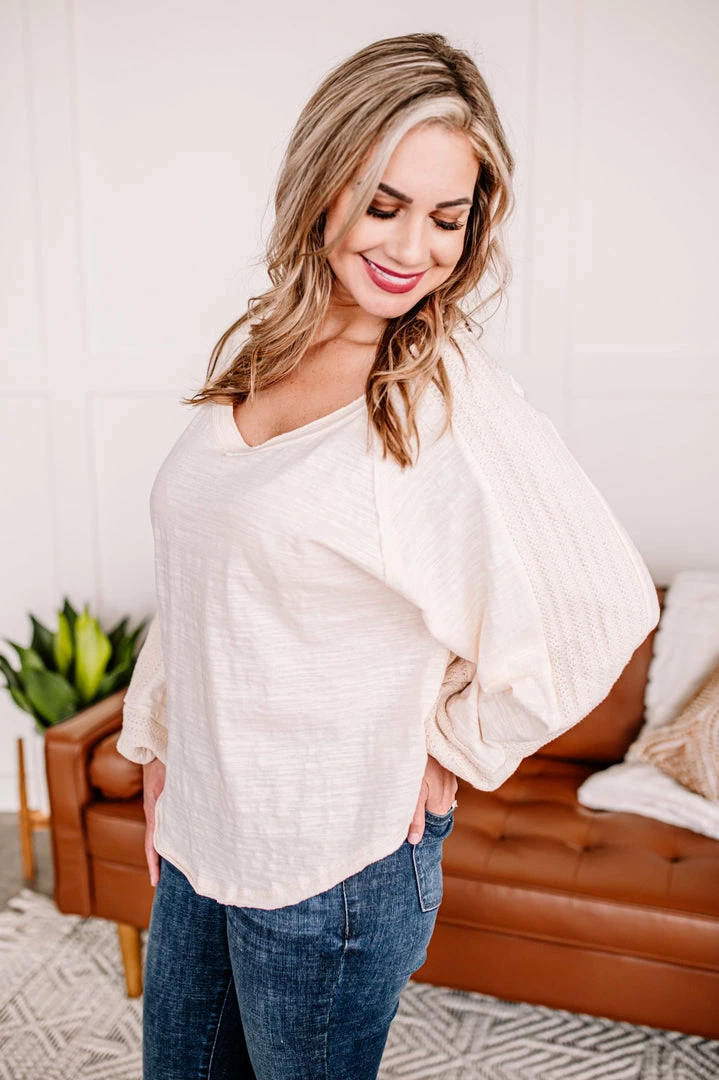 No Ship Drop Ship Turn Me Loose Crochet Sleeve Top In Natural (GHG-S) 2 No Ship Drop Ship Turn Me Loose Crochet Sleeve Top In Natural (GHG-S)