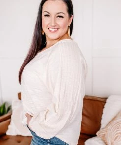 No Ship Drop Ship Turn Me Loose Crochet Sleeve Top In Natural (GHG-S) 14 No Ship Drop Ship Turn Me Loose Crochet Sleeve Top In Natural (GHG-S)