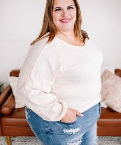 No Ship Drop Ship Turn Me Loose Crochet Sleeve Top In Natural (GHG-S) 15 No Ship Drop Ship Turn Me Loose Crochet Sleeve Top In Natural (GHG-S)