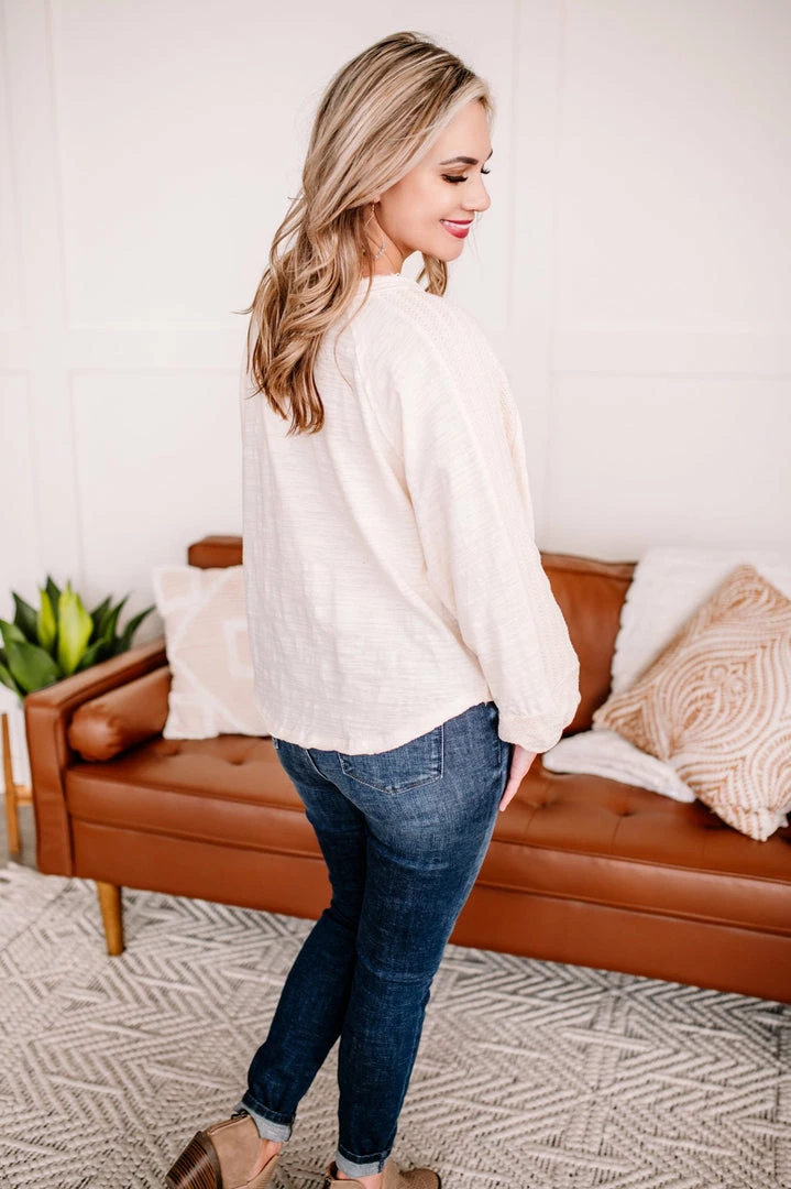 No Ship Drop Ship Turn Me Loose Crochet Sleeve Top In Natural (GHG-S) 9 No Ship Drop Ship Turn Me Loose Crochet Sleeve Top In Natural (GHG-S)