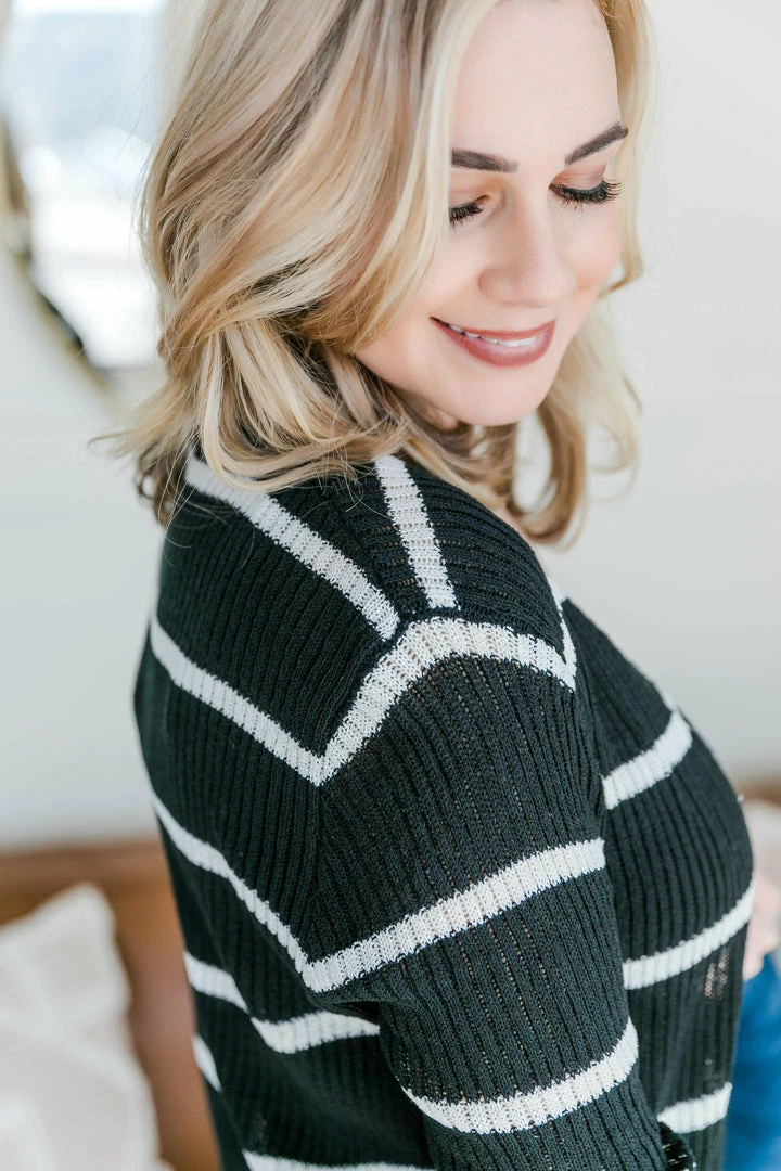 No Ship Drop Ship Wrap Me In Stripes Cardigan 4 No Ship Drop Ship Wrap Me In Stripes Cardigan