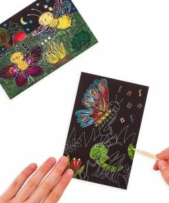 OOLY Mini Scratch & Scribble Art Kit - 7 PC Se Motherhood + Moments