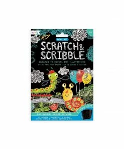 OOLY Mini Scratch & Scribble Art Kit - 7 PC Se Motherhood + Moments