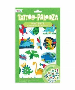 OOLY Tattoo Palooza Temporary Tattoo: Dino Days Motherhood + Moments