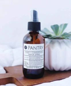 Pantry Products Cold + Congestion Vapor Spray - 4oz Lifestyle + Home