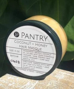 Pantry Products Lifestyle + Home Organic Coconut + Honey Hair Masque