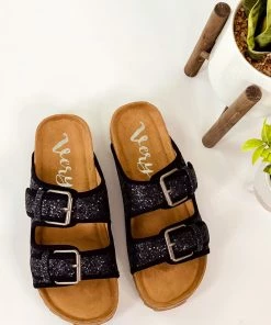 Apparel Very G Paula Sandal In Black