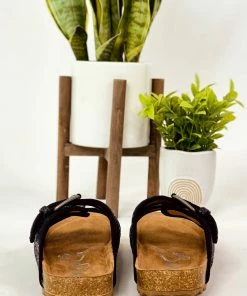 Apparel Very G Paula Sandal In Black