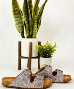 Apparel Very G Paula Sandal In Silver