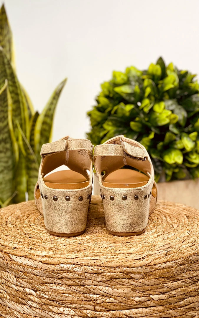 Very G Liberty Wedge In Cream Apparel 2 Very G Liberty Wedge In Cream Apparel