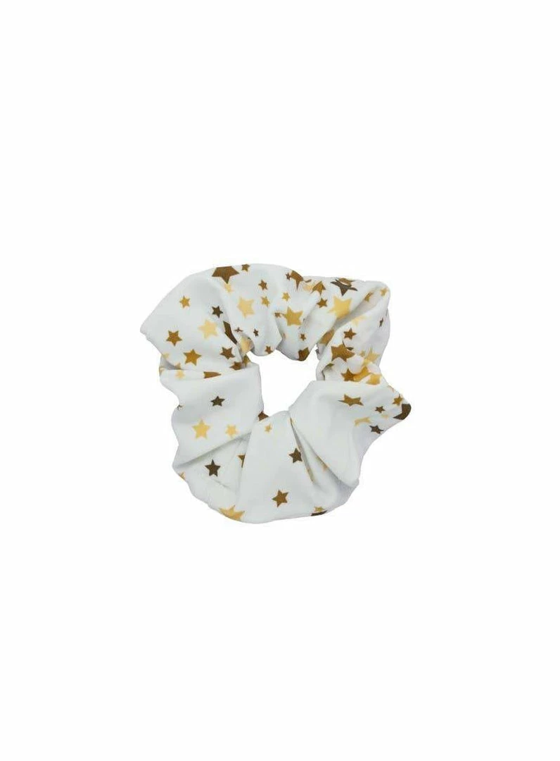 Pomchies LLC Jewelry + Handbags + Accessories Single Scrunchie - Gold Star 1 Pomchies LLC Jewelry + Handbags + Accessories Single Scrunchie - Gold Star