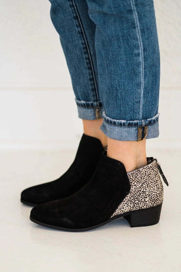 Matisse Poppy Booties In Black Suede 1 Matisse Poppy Booties In Black Suede