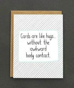 Public School Paper Co. Awkward Hugs Card Lifestyle + Home