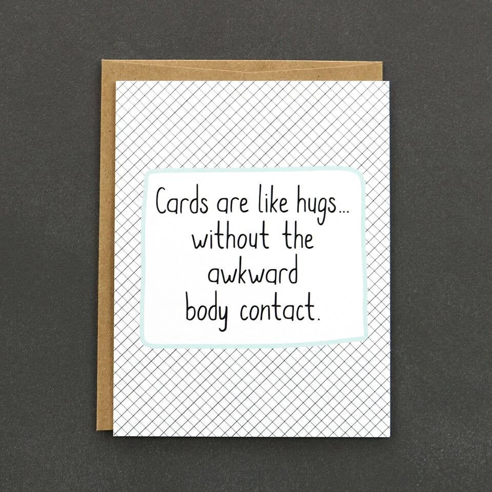 Public School Paper Co. Awkward Hugs Card Lifestyle + Home 1 Public School Paper Co. Awkward Hugs Card Lifestyle + Home