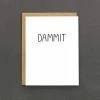 Public School Paper Co. Dammit Card Lifestyle + Home
