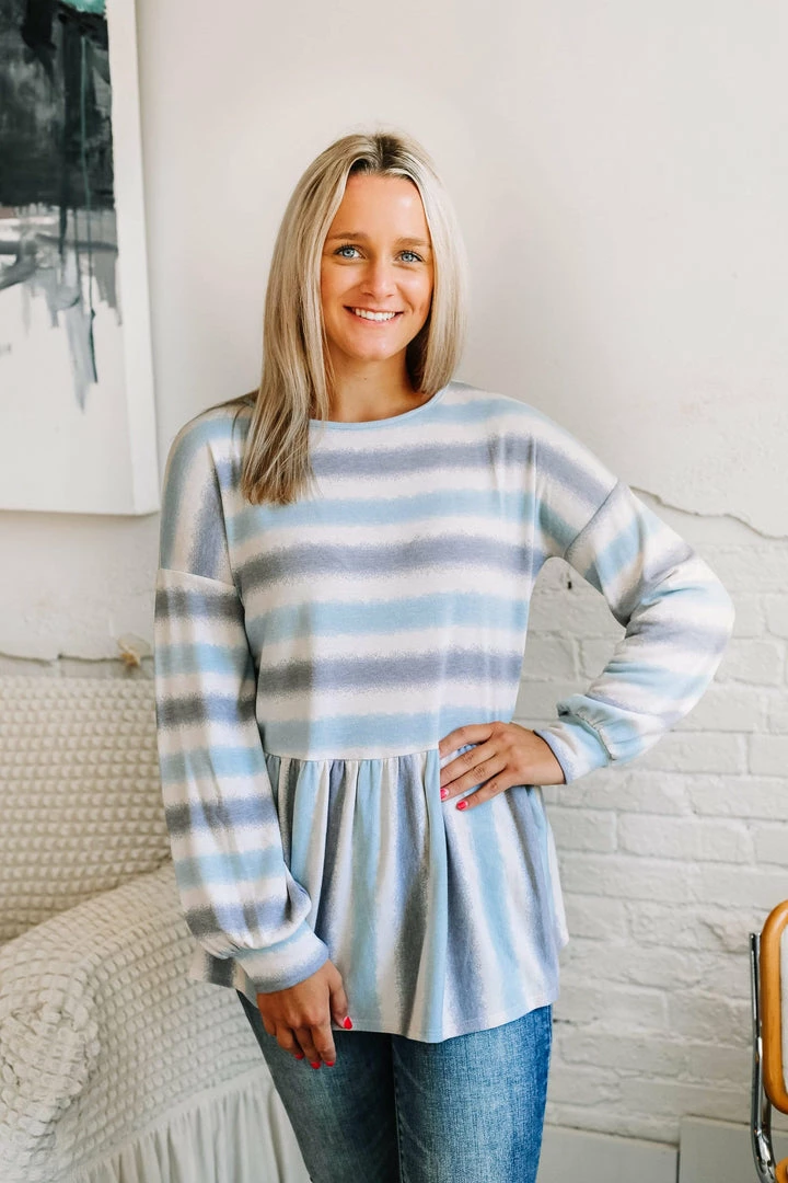 Rae Mode Ellory French Terry Babydoll Top 1 Rae Mode Ellory French Terry Babydoll Top