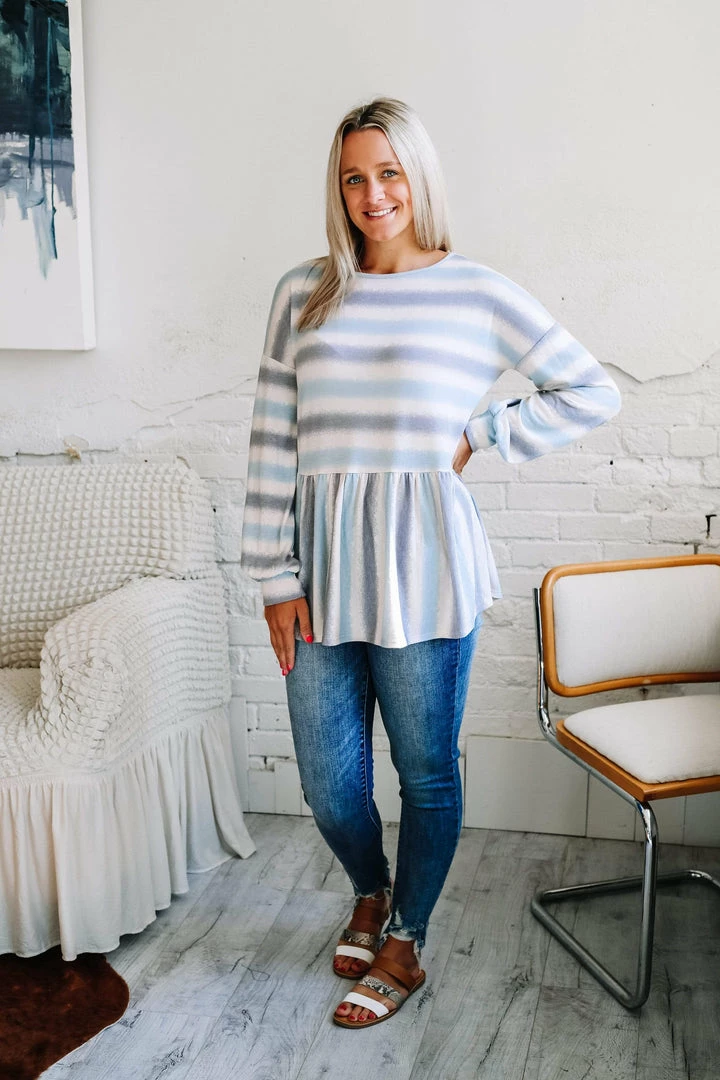 Rae Mode Ellory French Terry Babydoll Top 2 Rae Mode Ellory French Terry Babydoll Top