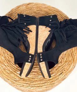 Very G Rancher Wedge In Black Apparel