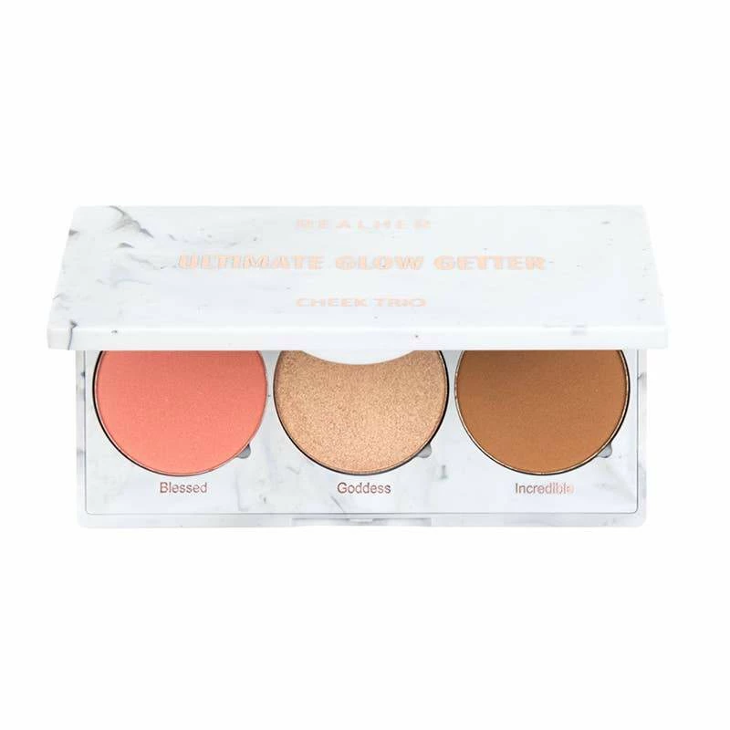 REALher Apothecary + Beauty LIMITED EDITION Ultimate Glow Getter Cheek Trio 1 REALher Apothecary + Beauty LIMITED EDITION Ultimate Glow Getter Cheek Trio