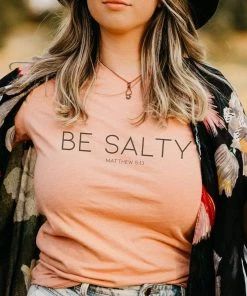 Rockledge Designs BE SALTY GRAPHIC T-SHIRT Apparel