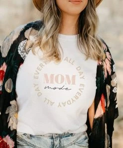 Rockledge Designs Apparel MOM MODE ALL DAY GRAPHIC T-SHIRT