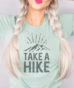 Rockledge Designs TAKE A HIKE GRAPHIC T-SHIRT