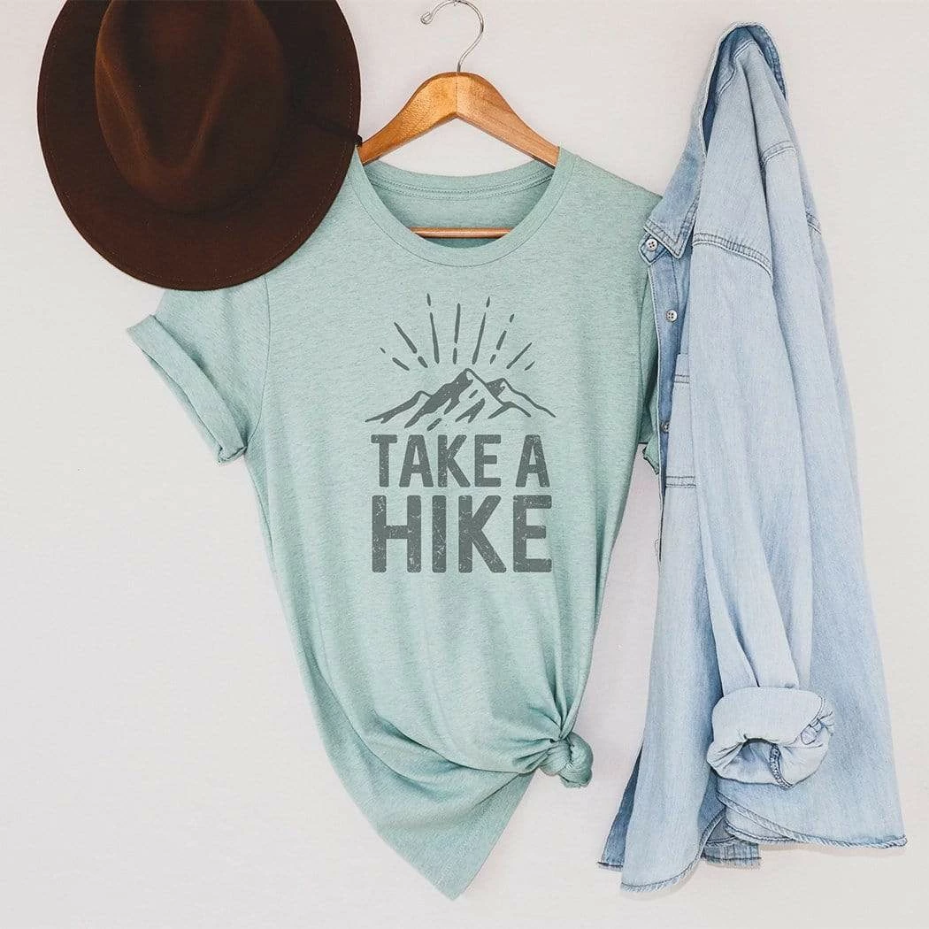 Rockledge Designs TAKE A HIKE GRAPHIC T-SHIRT 2 Rockledge Designs TAKE A HIKE GRAPHIC T-SHIRT