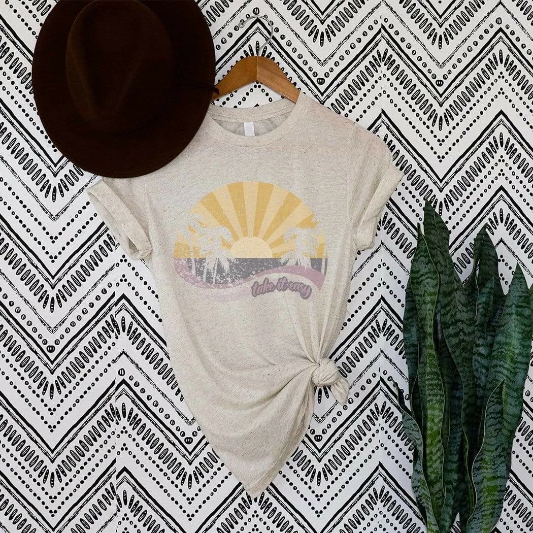 Rockledge Designs Tops Take It Easy (Oatmeal) 1 Rockledge Designs Tops Take It Easy (Oatmeal)