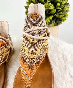 Apparel Very G Rock With Me Sandals In Cream