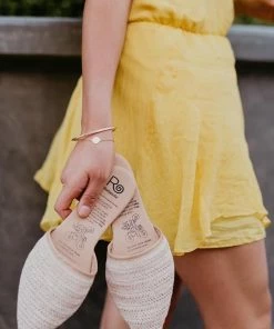 Rollasole Wicker Park- Woven Mule Shoes