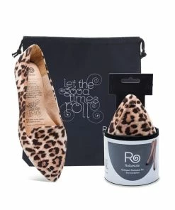 ROLLASOLE Leopard Loafer Shoes