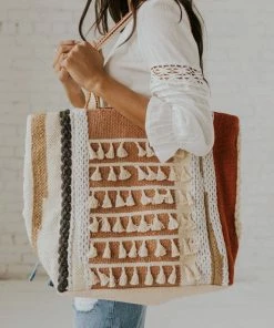 Roolee Culebra Woven Tote Apparel