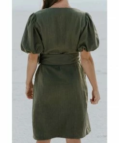 Roolee Simmons Belted Dress Apparel