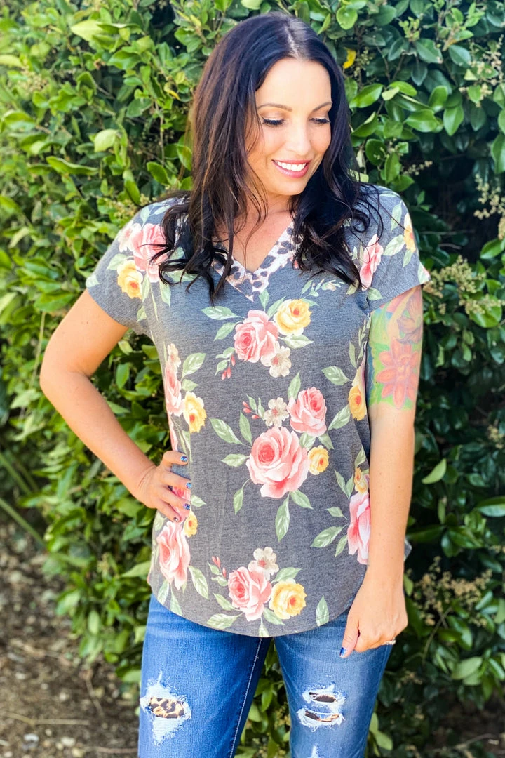 Boutique Simplified Rose Of The Amazon Short Sleeve Top 5 Boutique Simplified Rose Of The Amazon Short Sleeve Top