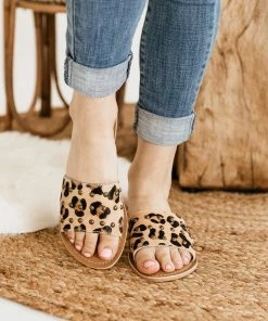 Apparel Matisse Salty Sandals In Leopard