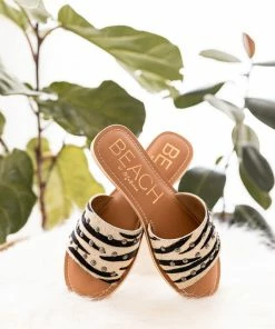 Matisse Salty Sandals In Zebra