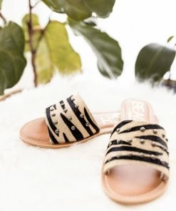 Matisse Salty Sandals In Zebra
