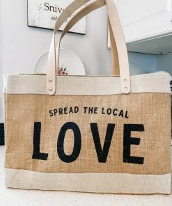 Santa Barbara Design Studio By Creative Brands Market Tote-Spread Local Love Apparel