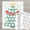 Scratch Away Scratch OFF Christmas Tree Advent Calendar