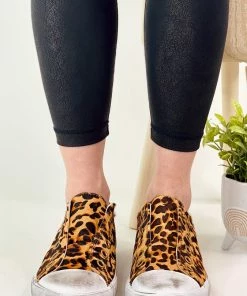 Naughty Monkey Shalomar In Leopard Shoes