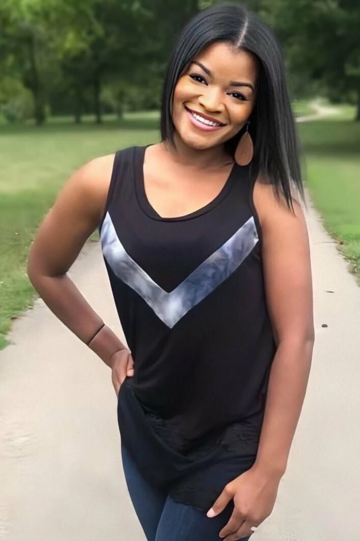 Boutique Simplified Smoke And Mirrors Sleeveless Tunic 1 Boutique Simplified Smoke And Mirrors Sleeveless Tunic