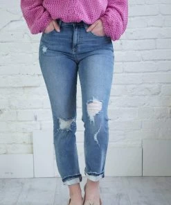 Sneak Peek Light Wash Denim