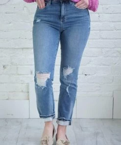 Sneak Peek Light Wash Denim