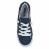 Soda Shoes Blue Denim Zig Sneakers