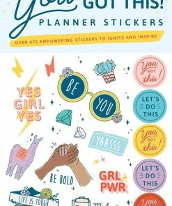 Sourcebooks Lifestyle + Home You Got This Planner Stickers